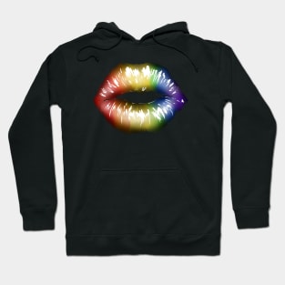 Rainbow Lips Hoodie